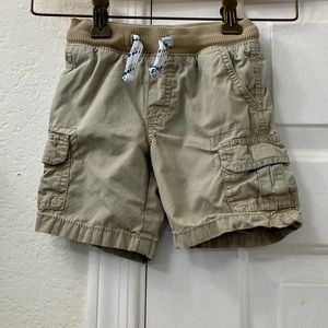 Toddler Boys Khaki Cargo Shorts 2T